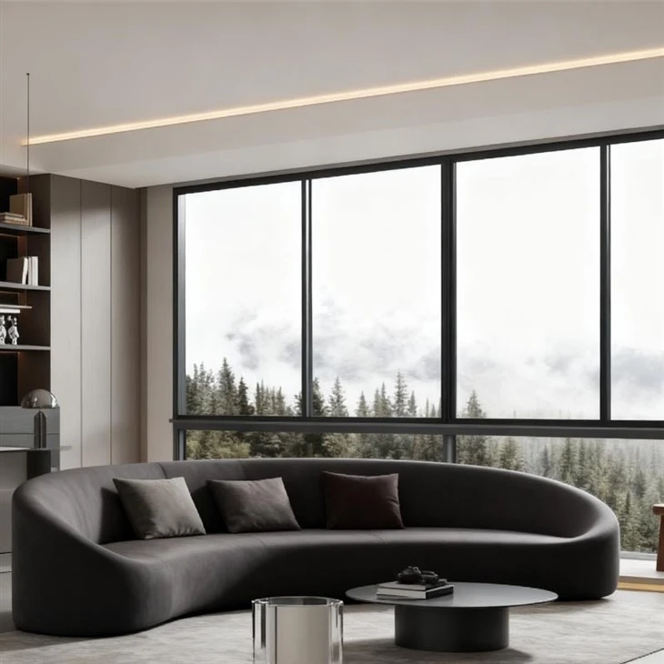 High-End Custom System Doors and Windows Manufacturer  Minimalist Design (4)